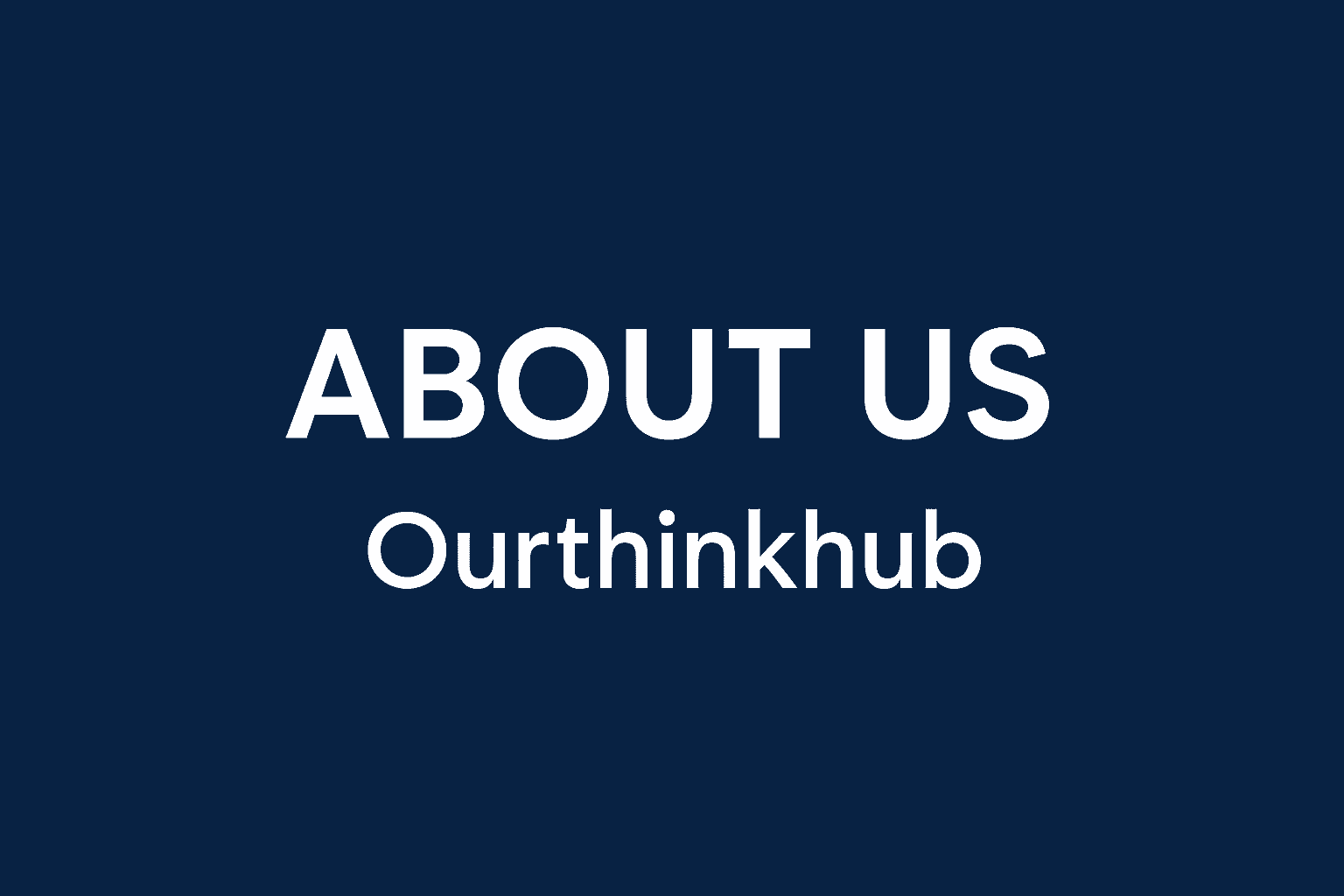 About Us